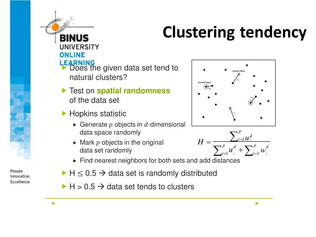 clustering tendency