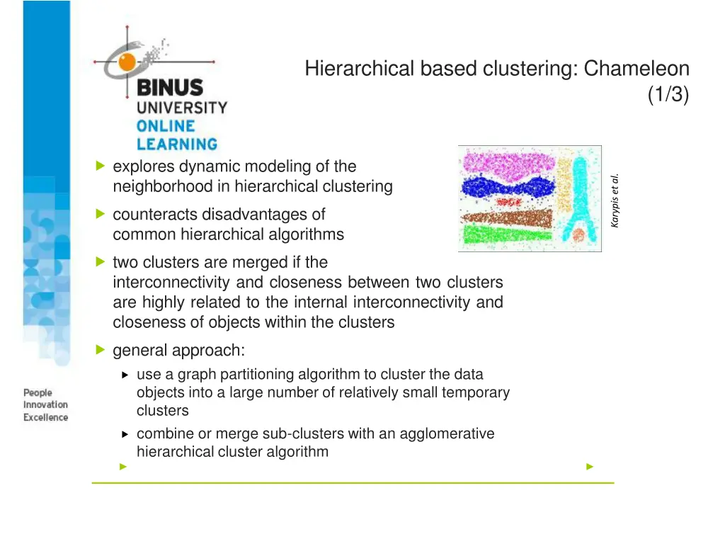 hierarchical based clustering chameleon