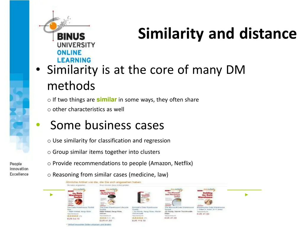 similarity and distance