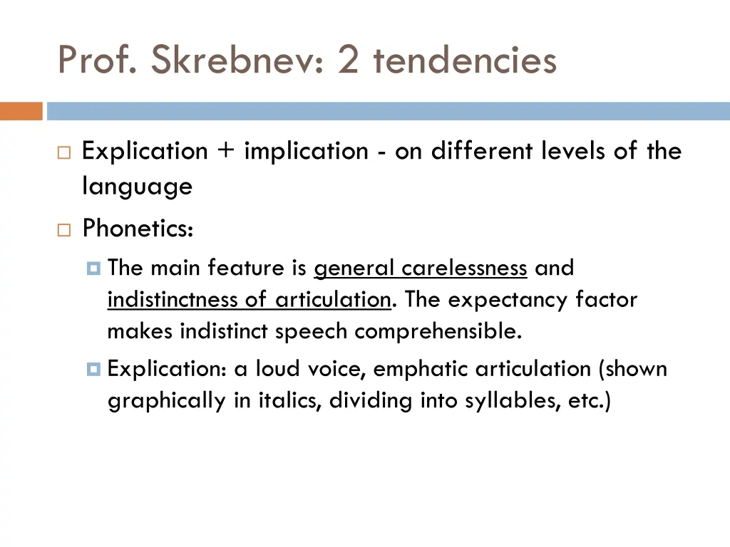 prof skrebnev 2 tendencies