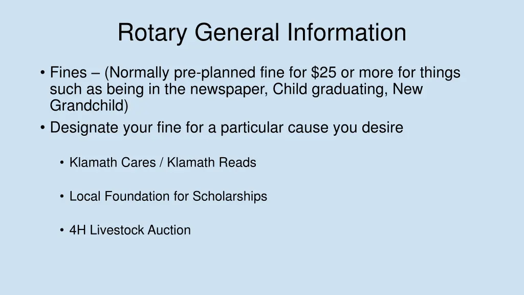 rotary general information 3