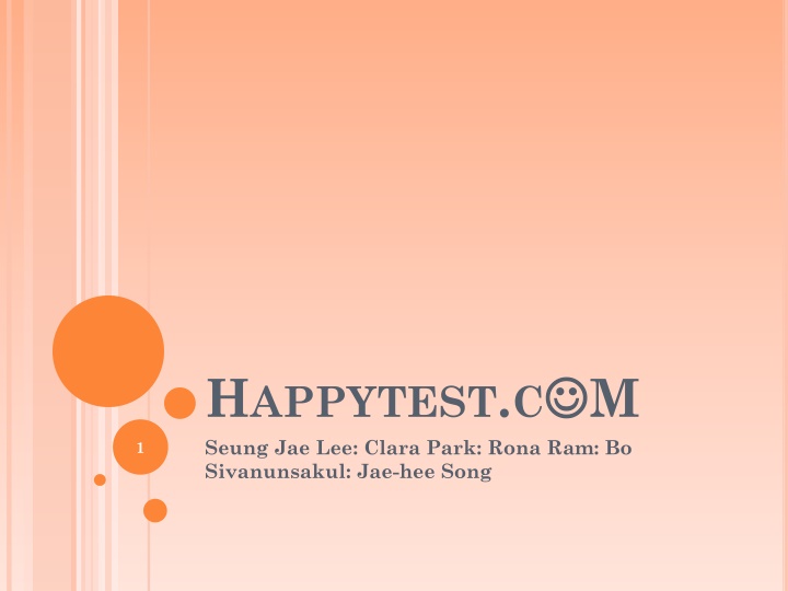 h appytest c m seung jae lee clara park rona