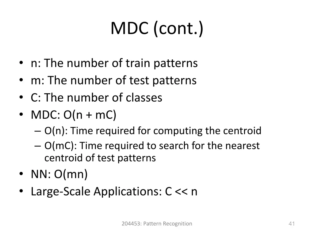 mdc cont