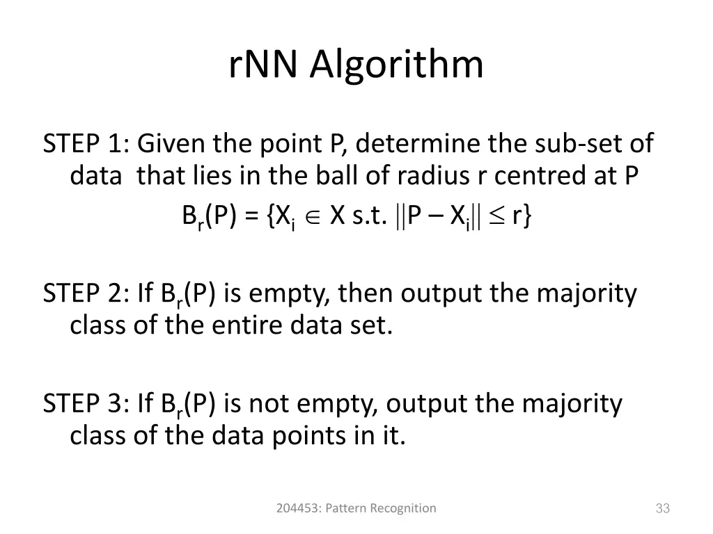 rnn algorithm