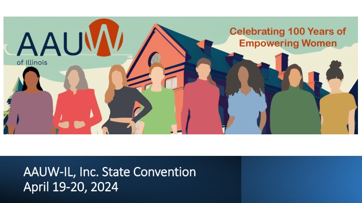 aauw aauw il inc state convention il inc state