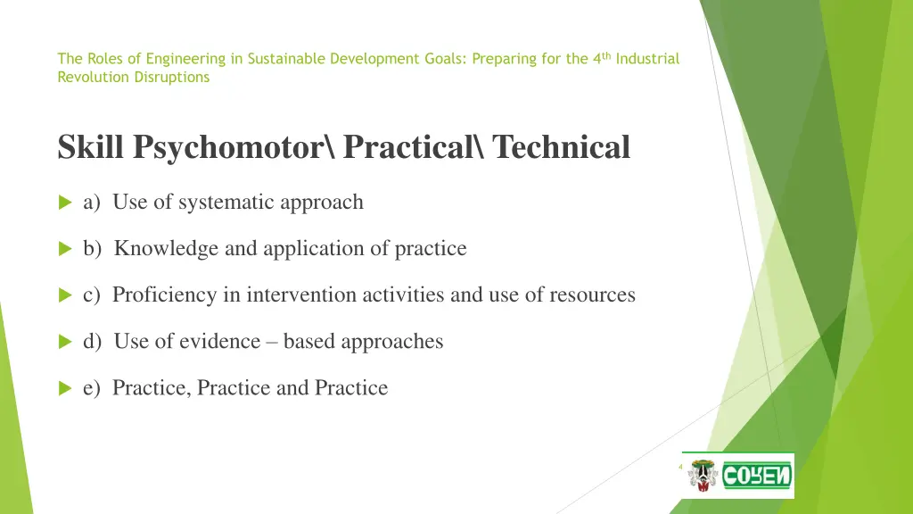 the roles of engineering in sustainable 43