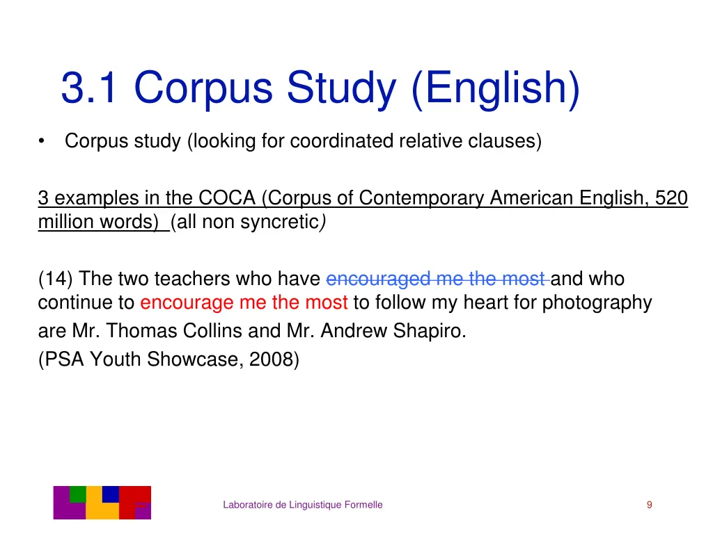 3 1 corpus study english 1