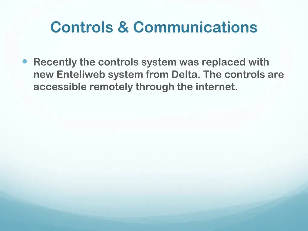 controls communications