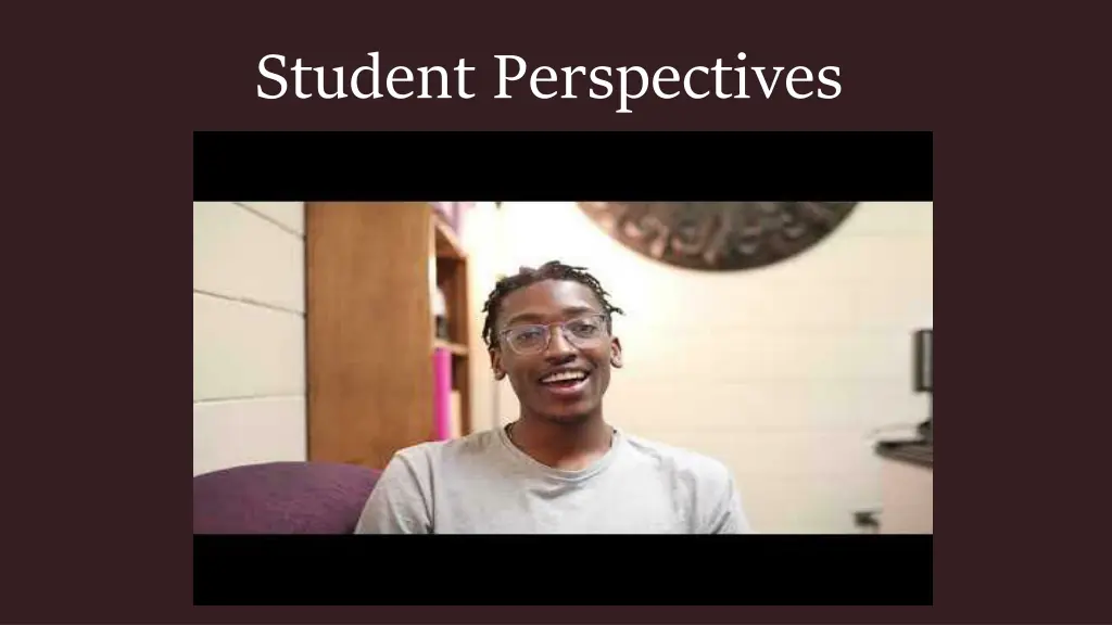 student perspectives