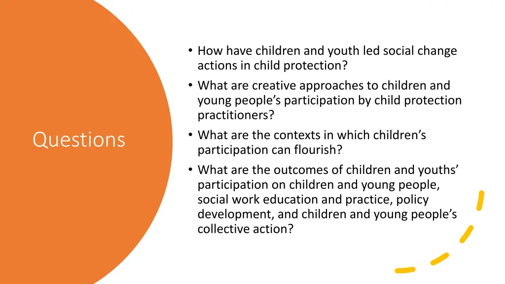 how have children and youth led social change