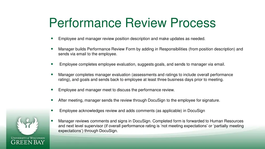 performance review process