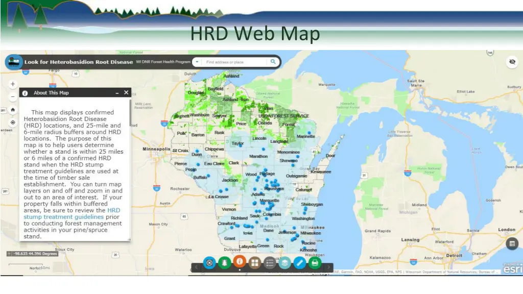 hrd web map