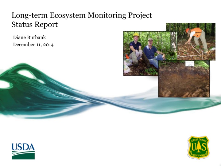 long term ecosystem monitoring project status