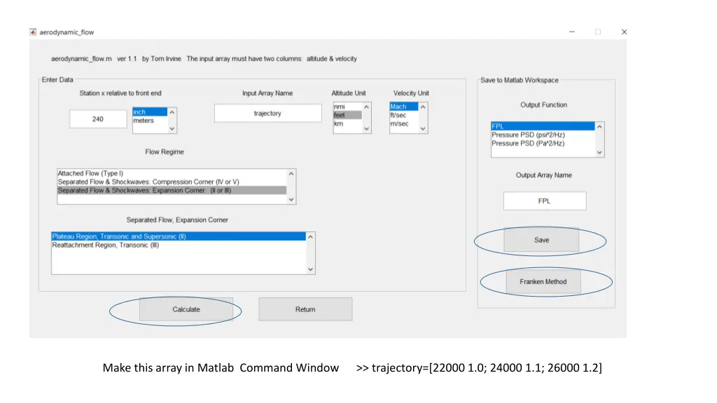 make this array in matlab command window