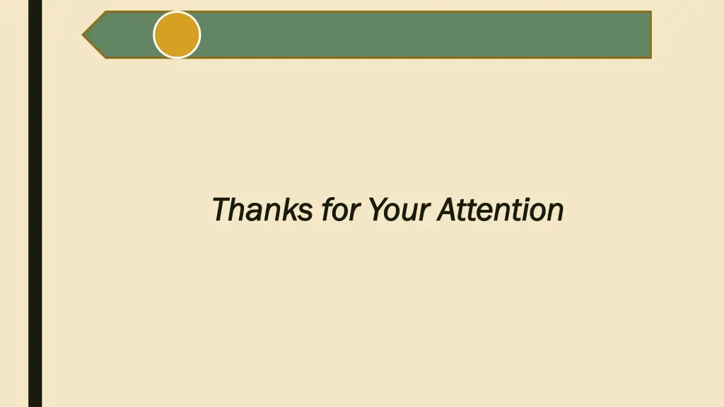 thanks for your attention thanks for your