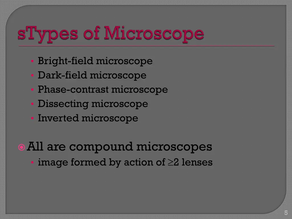 bright field microscope dark field microscope