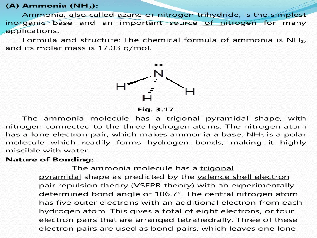 a ammonia nh 3 ammonia also called azane