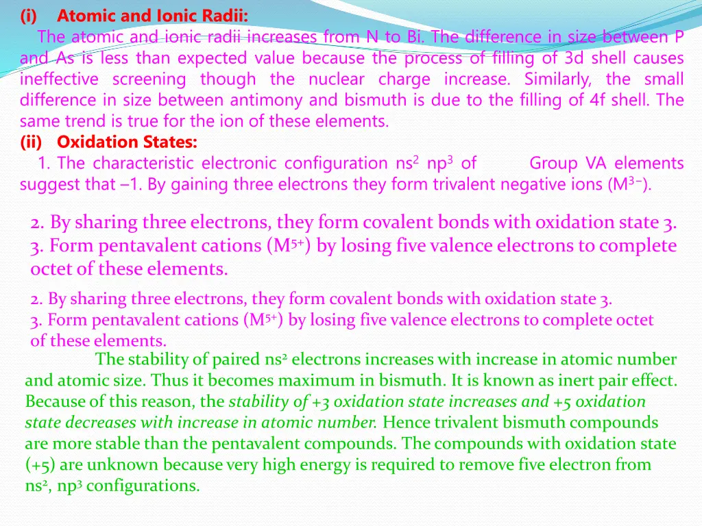 i atomic and ionic radii the atomic and ionic