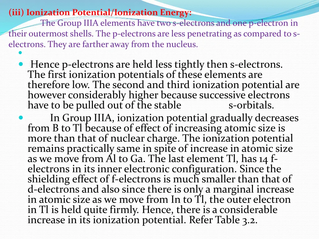 iii ionization potential ionization energy