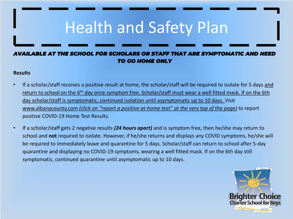 health and safety plan 3