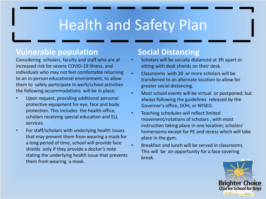 health and safety plan 4