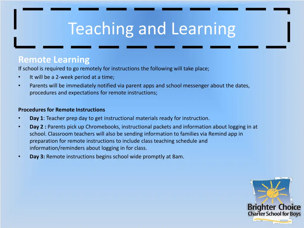 teaching and learning 2