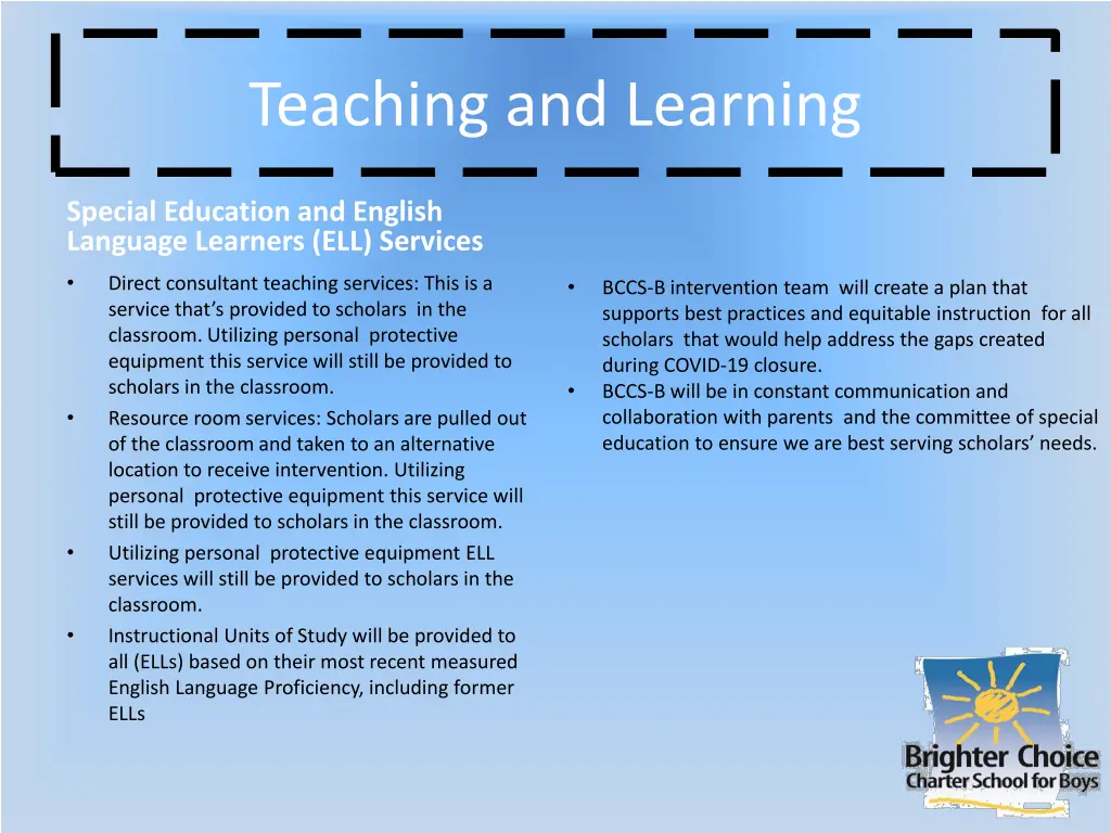 teaching and learning 3