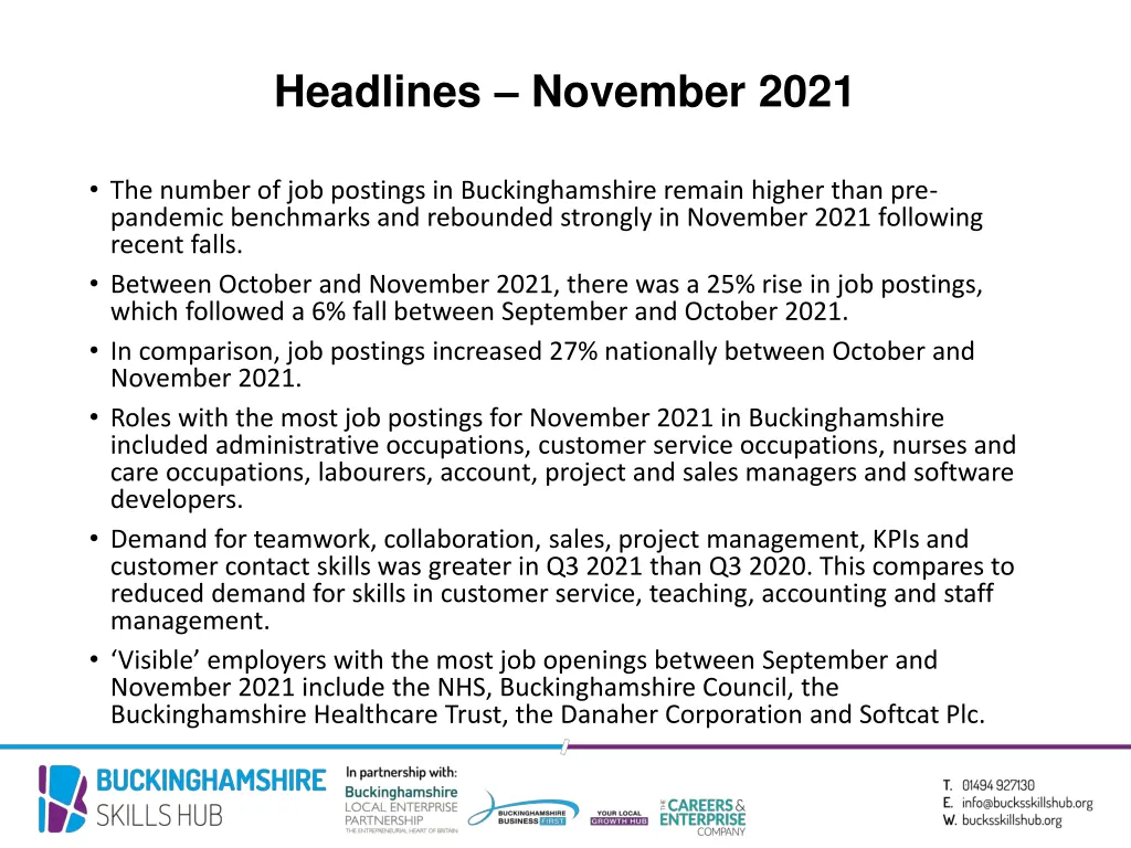 headlines november 2021