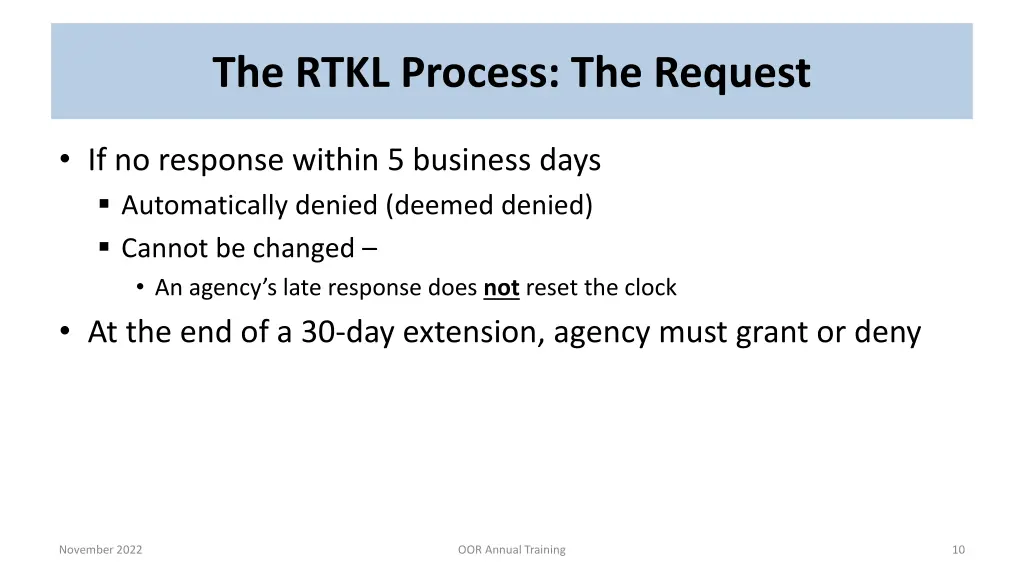 the rtkl process the request 1