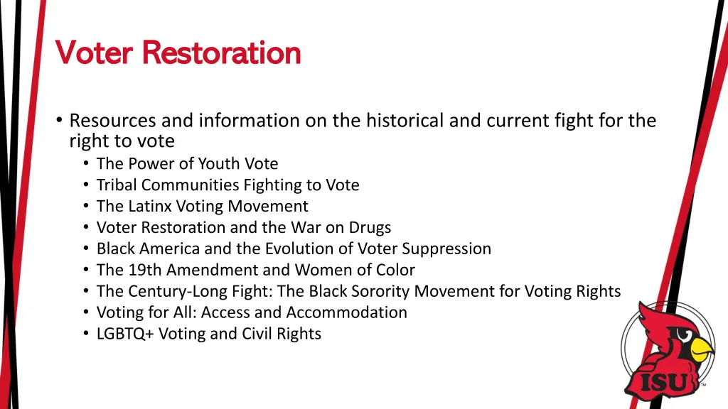 voter restoration voter restoration