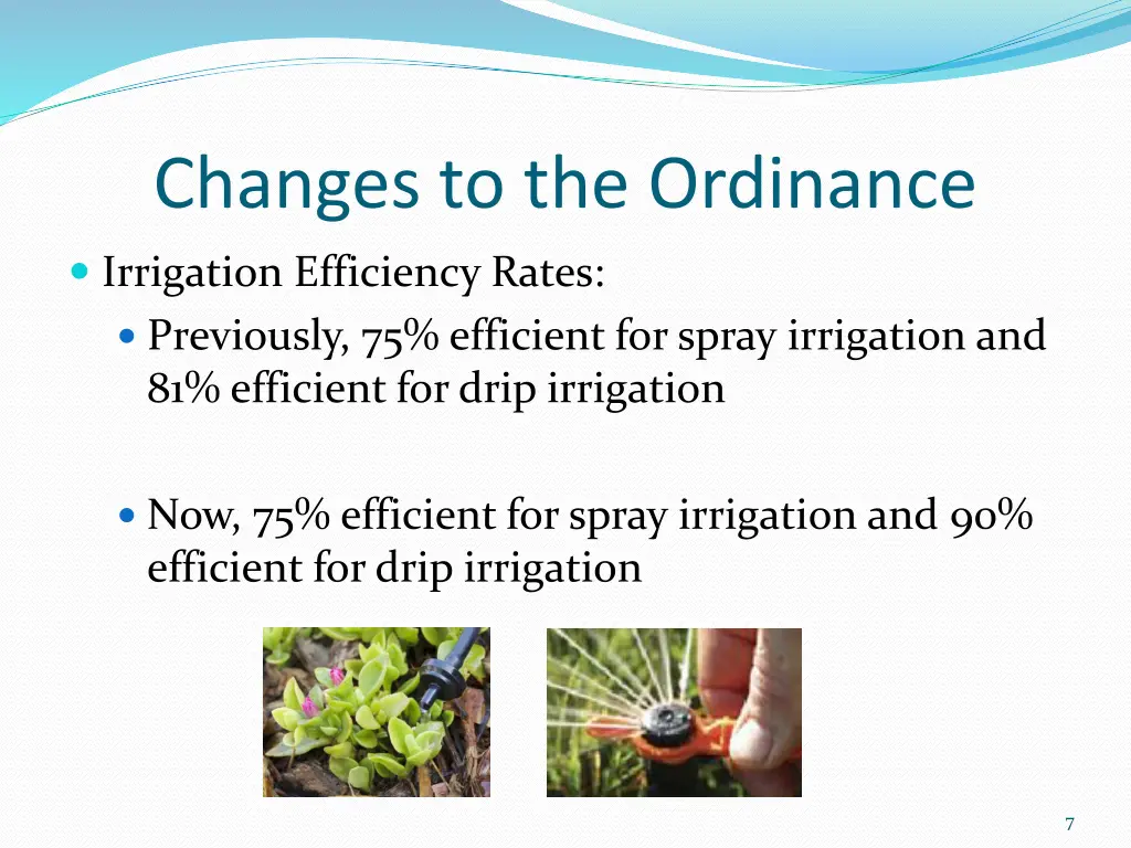 changes to the ordinance 2