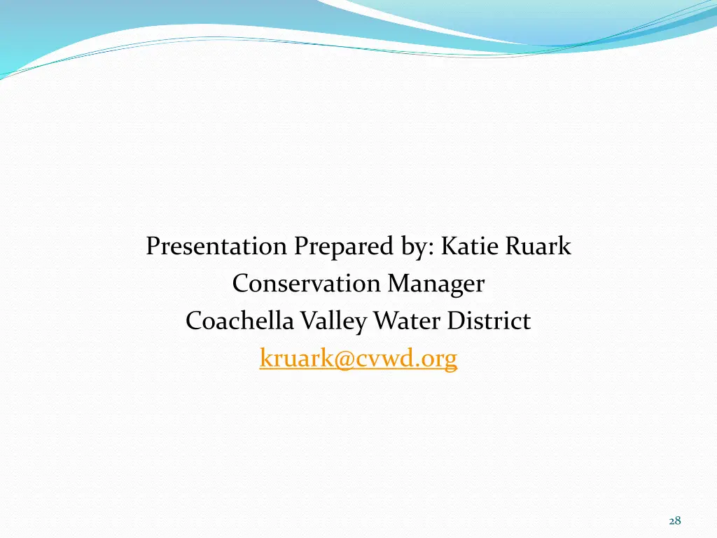 presentation prepared by katie ruark conservation