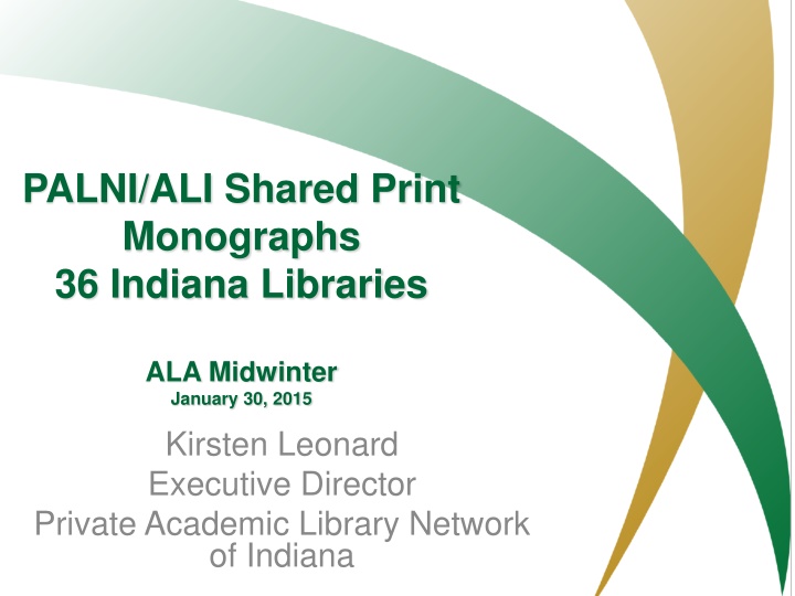 palni ali shared print monographs 36 indiana