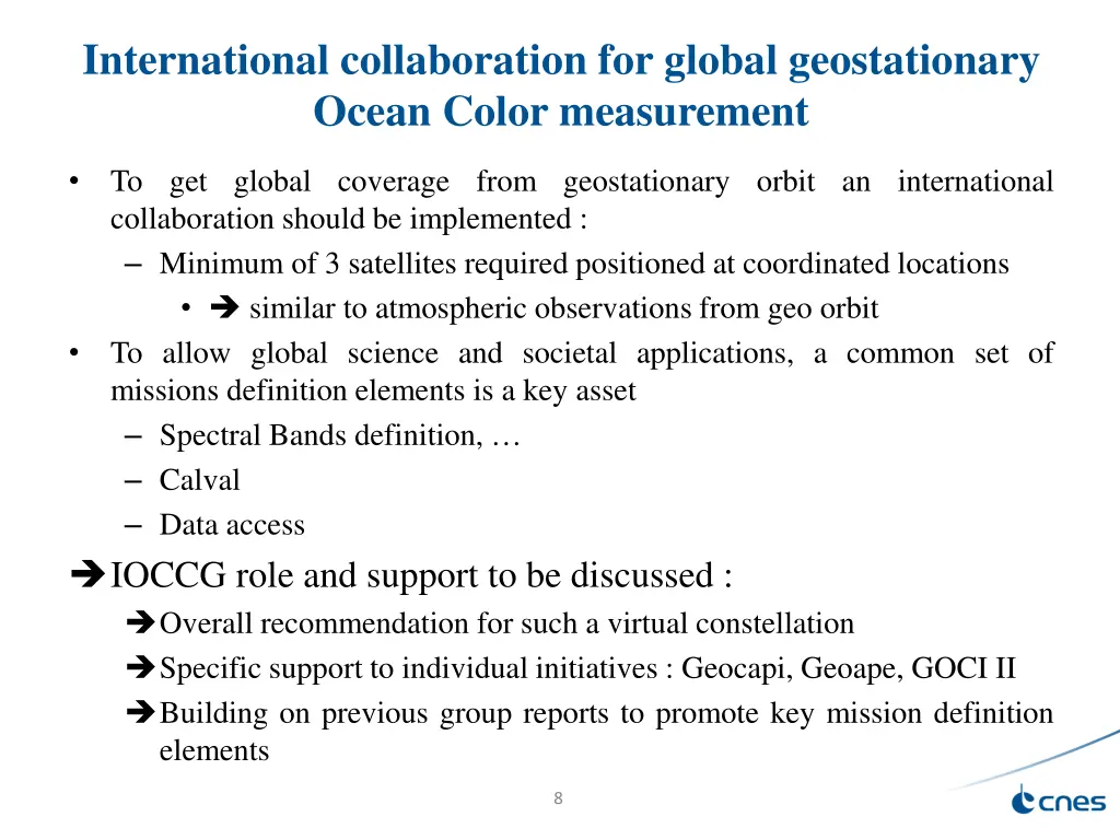 international collaboration for global