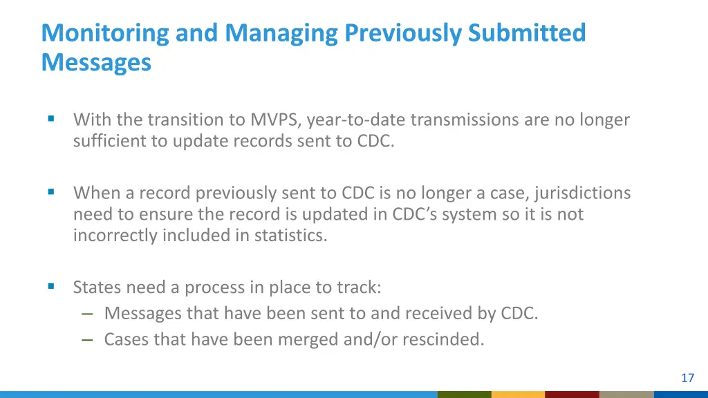 monitoring and managing previously submitted