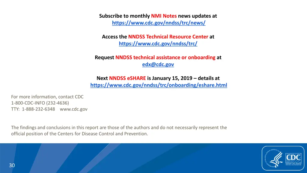 subscribe to monthly nmi notes news updates