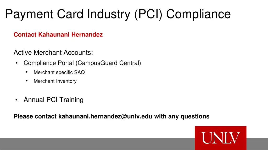 payment card industry pci compliance