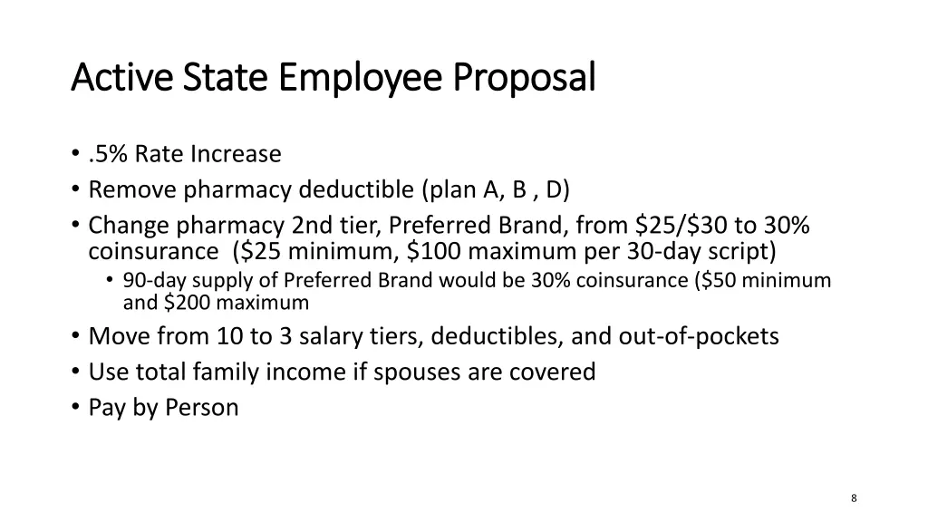 active state employee proposal active state