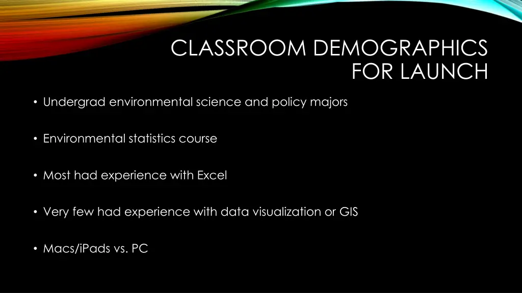 classroom demographics