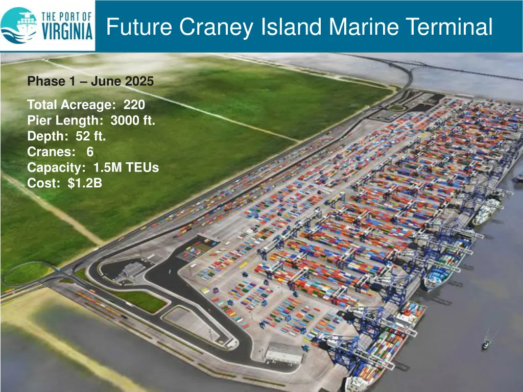 future craney island marine terminal