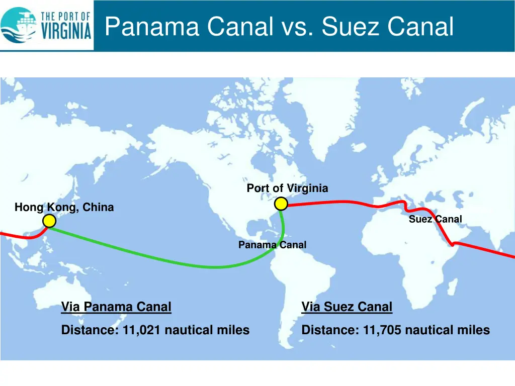 panama canal vs suez canal