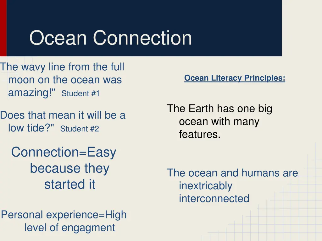 ocean connection