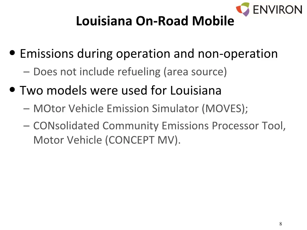 louisiana on road mobile