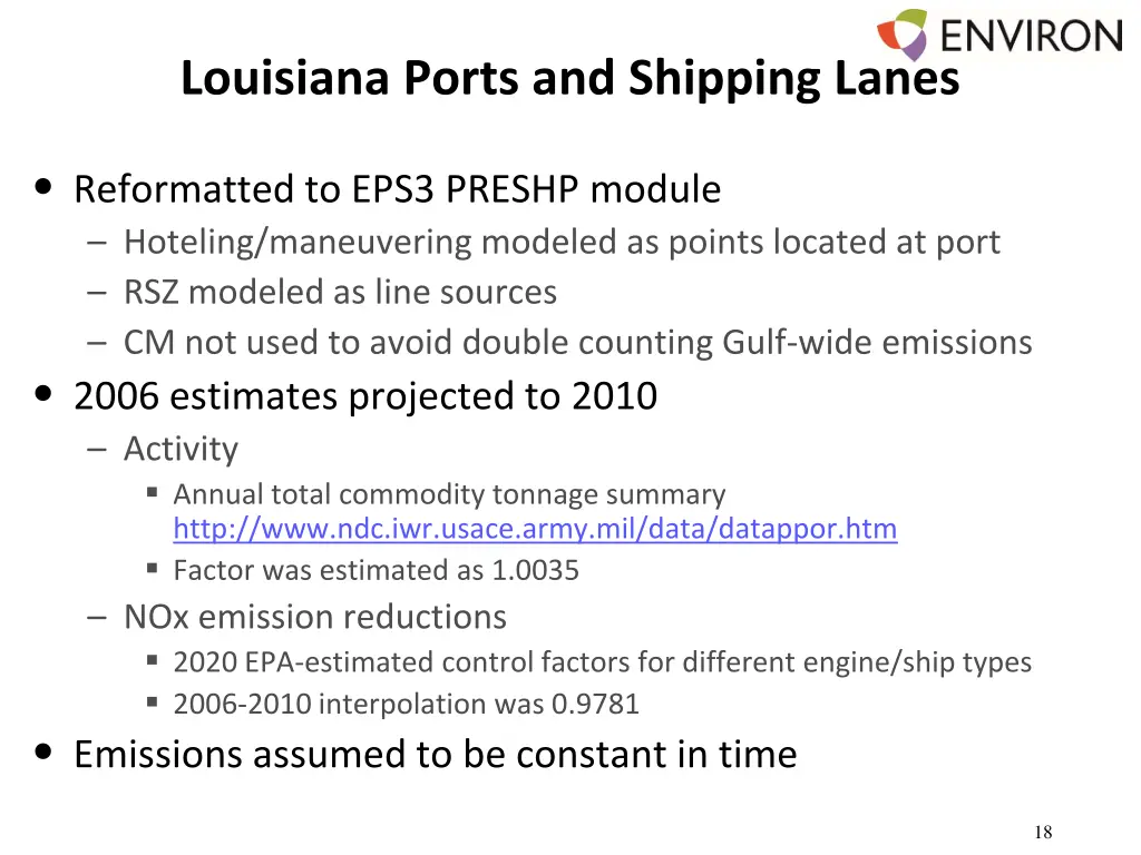 louisiana ports and shipping lanes 1