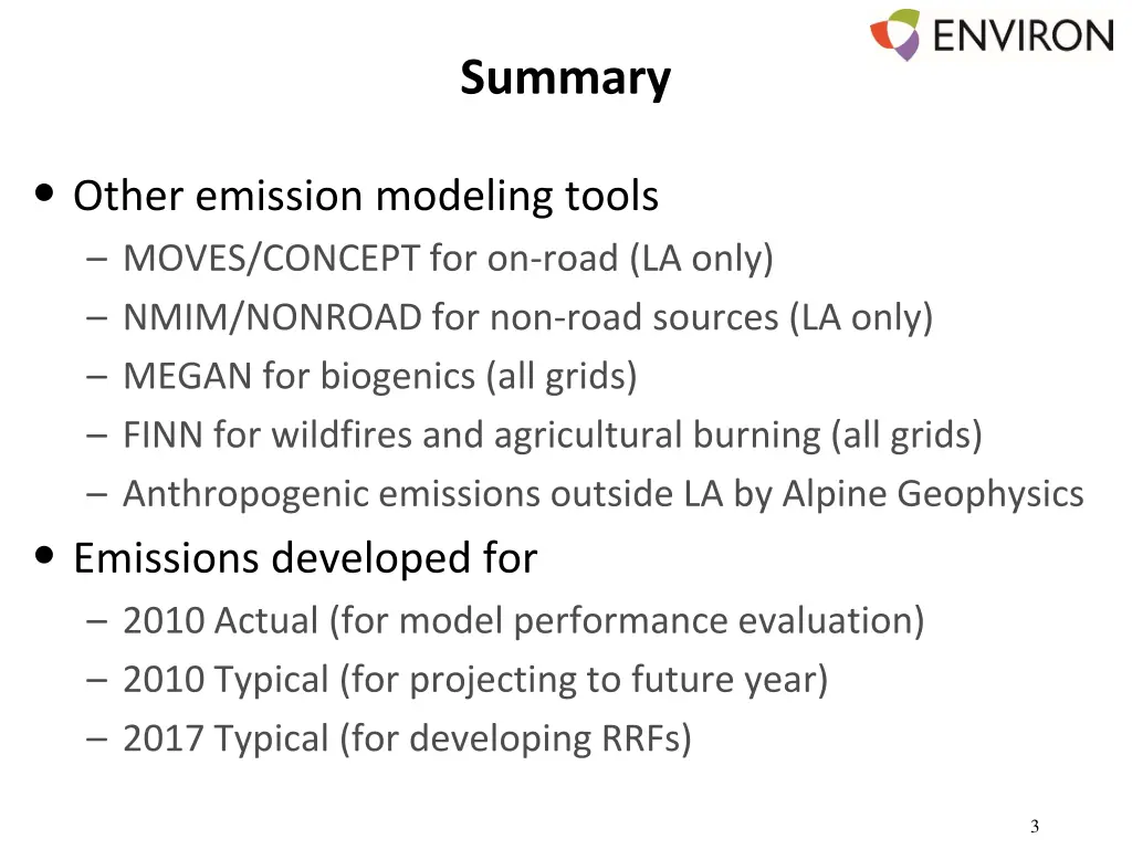 summary 1