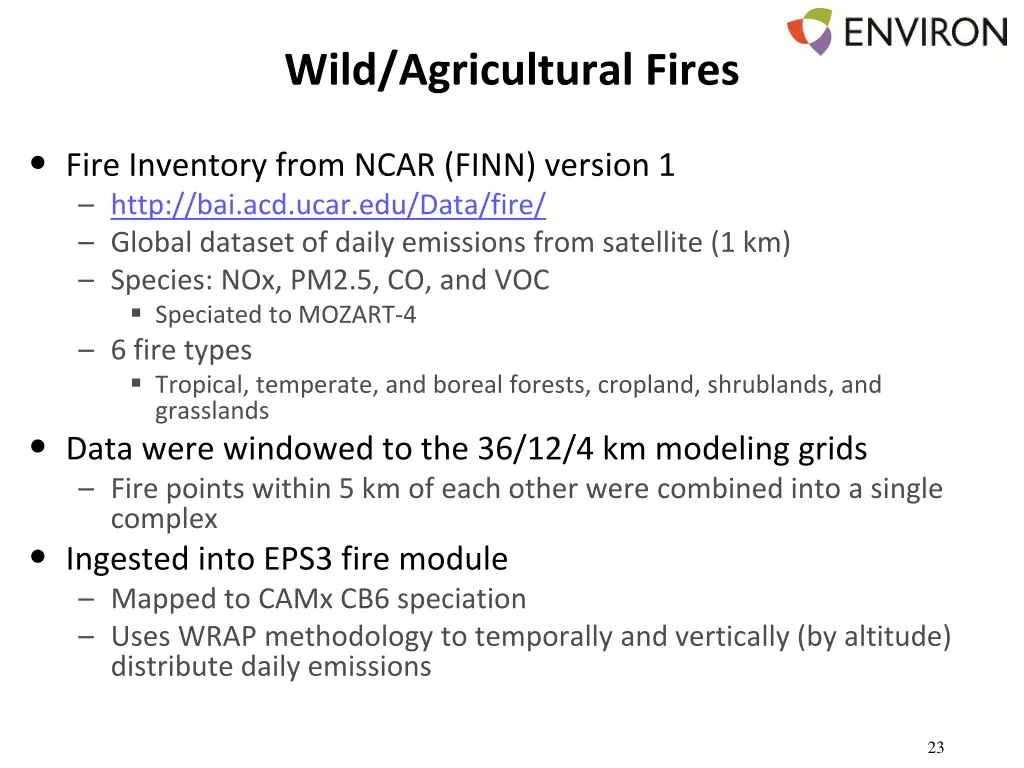 wild agricultural fires