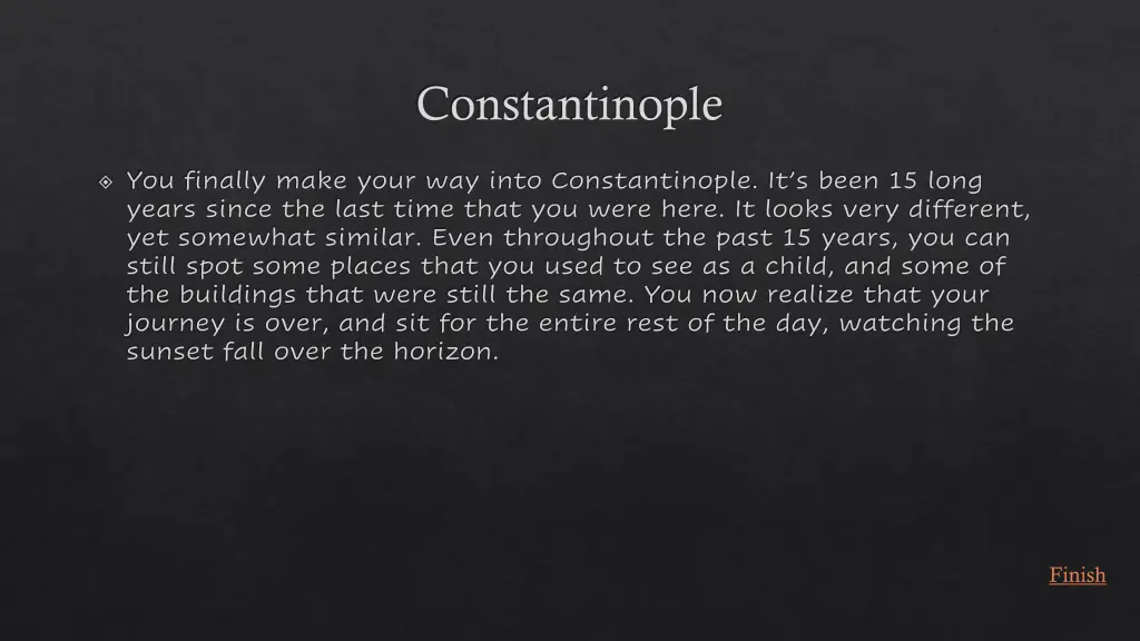 constantinople