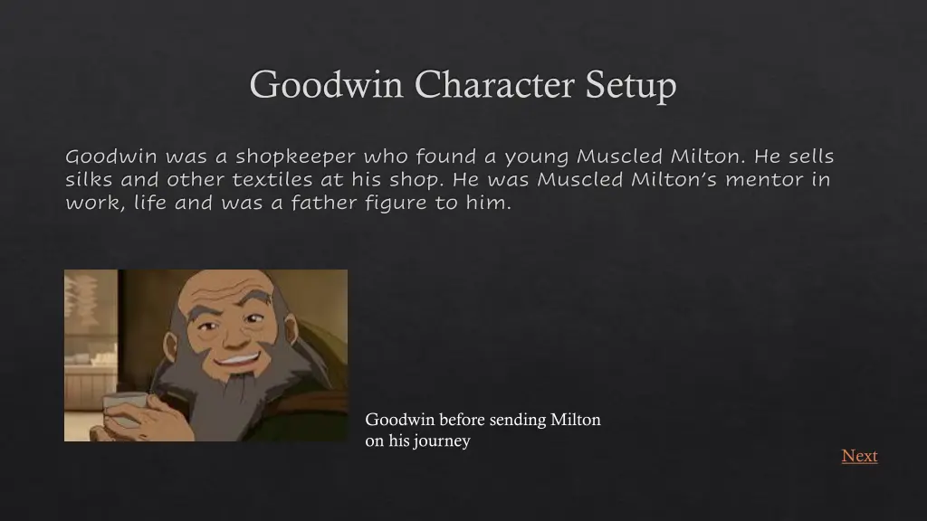 goodwin character setup