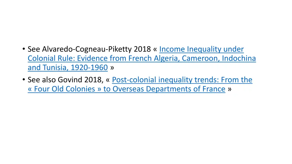 see alvaredo cogneau piketty 2018 income