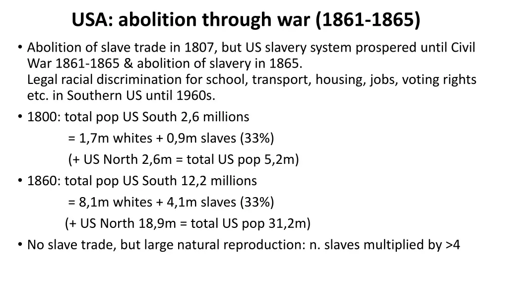 usa abolition through war 1861 1865 abolition